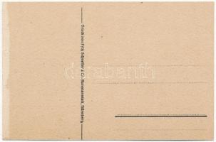 Zeichnet die 8. Kriegsanleihe. Ich klinge Krieg, ich singe Sieg - Mit offner Hand schützt Ihr das La...