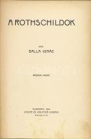 1914 Karriérek sorozat: A Rothschildok című könyve a Singer és Wolfner kiadásában