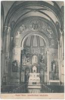 1912 Budapest XIV. Szent Szív nevelőintézet temploma, belső. István út 75. (r)