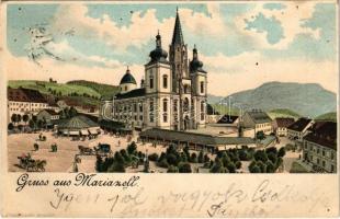 1905 Mariazell (Steiermark), church. Ottmar Zieher litho (EK)