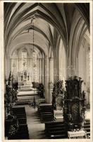 Kolozsvár, Cluj; Szent Mihály templom / church, interior (lyuk / pinhole)