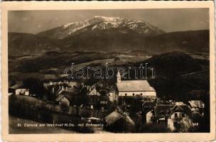 1935 Sankt Corona am Wechsel, mit Schneeberg