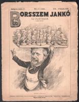 1886 Borsszem Jankó 1886. jun. 27., XIX. évf. 963 (26.) sz., szakadozott, 10+2 p.