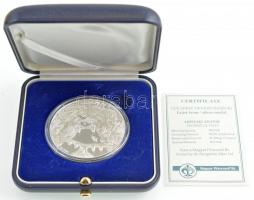 Bognár György (1944-) "Országház" Budapest nevezetességei sorozat, Ag emlékérem dísztokban...