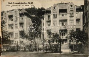 Trencsénteplic, Trencianske Teplice; Villa Miramare, Villa Corfu / nyaralók / villas (b)