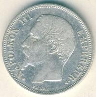Franciaország/Második Császárság 1859BB 1Fr Ag III.Napoleon T:3