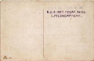 Kämpfe in Galizien, Kavallerie Attacke / WWI K.u.K. (Austro-Hungarian) military art postcard. L&...