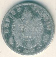 Franciaország/Második Császárság 1866BB 1Fr Ag III.Napoleon T:3-