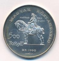 1990. 500Ft Ag "Mátyás király / Beatrix" kapszulában T:BU halvány patina
Adamo EM113