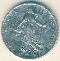 Franciaország 1918. 2Fr Ag T:3