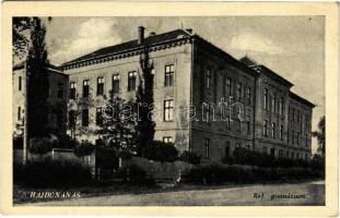1940 Hajdúnánás, Református gimnázium. Gaál Mátyás kiadása (EK)