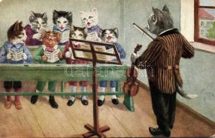 Cat choir