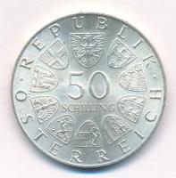 Ausztria 1973. 50Sch Ag "Theodor Körner" T:1- Austria 1973. 50 Schilling Ag "Theodor ...