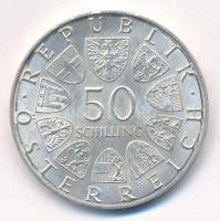 Ausztria 1969. 50Sch Ag "I. Maximilian halálának 450. évfordulója" T:1- Austria 1969. 50 S...