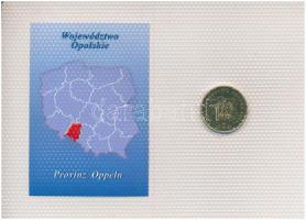 Lengyelország 2004. 2Zl Cu-Al-Zn-Sn "Opole" lezárt fóliatokban, német nyelvű tájékoztatóva...