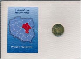 Lengyelország 2004. 2Zl Cu-Al-Zn-Sn "Mazóvia" lezárt fóliatokban, német nyelvű tájékoztató...