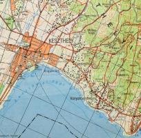 Balaton turistatérképe + Balatonfüred térképe, össz.: 2 db
