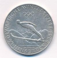 Ausztria 1964. 50Sch Ag IX. Téli Olimpia Innsbruck T:2 Austria 1964. 50 Schilling Ag 9th Winter Olymplics Innsbruck C:XF Krause KM#2896