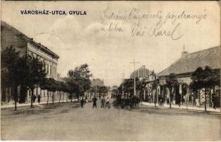 1915 Gyula, Városház utca, üzlet