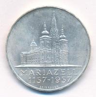 Ausztria 1957. 25Sch Ag 800 éves a Mariazelli kegytemplom T:1- Austria 1957. 25 Schilling Ag 8th Centennial - Mariazell Basilica C:AUKrause KM#2883