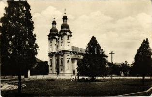 1956 Nagysurány, Surany; templom / church (EK)