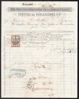 cca 1880 3 db klf fejléces számla