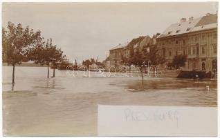 1899 Pozsony, Pressburg, Bratislava; Árvíz / flood. photo (r)
