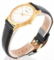 Seiko férfi karóra, nem kipróbált, elem nélkül, szép, újszerű állapotban, eredeti dobozában d:33mm