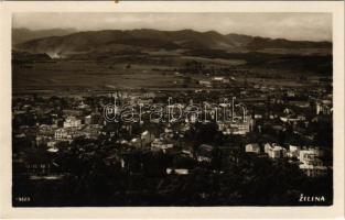 Zsolna, Sillein, Zilina; látkép / general view