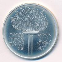 1986. 500Ft Ag "XV. Téli Olimpia Calgary 1988" kapszulában T:BU Adamo EM98