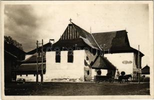 Késmárk, Kezmarok; Evanj. dreveny kostol / Evangelische Holzkirche aus 1717 / Evangélikus fatemplom / Lutheran wooden church (fl)