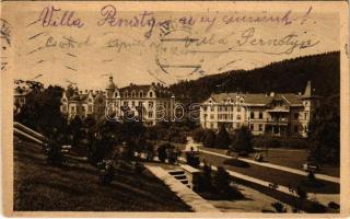 1930 Luhacovice, Lázne Luhacovice; Villa Tauber, Justina a Dagmar / villas, spa (EK)
