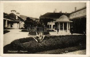 1928 Trencsénteplic, Trencianske Teplice; Pitny pramen / ivókút, forrás / spa, spring source, drinking hall (EK)