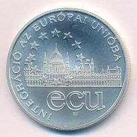 1995. 1000Ft Ag "Integráció az EU-ba-ECU" kapszulában T:BU Adamo EM145