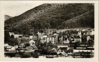 1938 Trencsénteplic, Trencianske Teplice; látkép / general view
