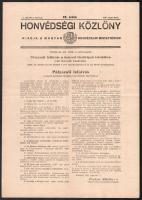 1949 Honvédségi Közlöny felhívása a Kossuth akadémiára felvételről