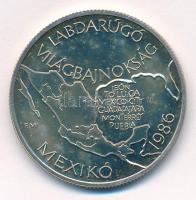 1985. 100Ft alpakka Labdarúgó Világbajnokság 1986. - Mexikó térkép T:1