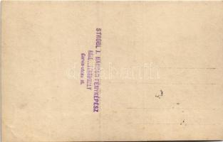 Budapest XVI. Rákosszentmihály, harangszentelés (?) Stróbl J. Nándor photo (vágott / cut)