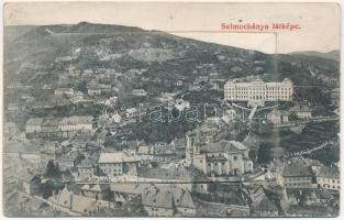 1909 Selmecbánya, Schemnitz, Banská Stiavnica; leporellolap 10 képpel. Joerges A. kiadása / leporellocard with 10 pictures