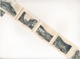 1909 Selmecbánya, Schemnitz, Banská Stiavnica; leporellolap 10 képpel. Joerges A. kiadása / leporell...