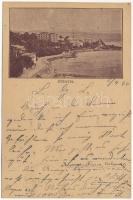 1893 (Vorläufer) Abbazia, Opatija; (fl)