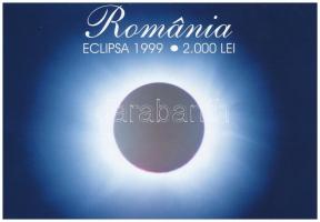 Románia 1999. 2000L "Napfogyatkozás" karton dísztokban T:I Romania 1999. 2000 Lei "Solar Eclipse" in cardboard case C:UNC