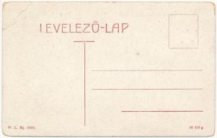 Nagybiccse, Nagy-Bittse, Bytca: Vár út. W.L. Bp. 5832. / street (EB)