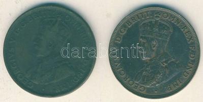 Ausztrália 1912. 1P + 1922. 1P T:3 ph