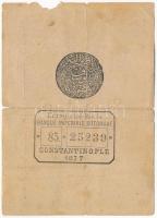 Oszmán Birodalom 1877. 5k T:IV
Ottoman Empire 1877. 5 Kurush C:G
Krause 47.b