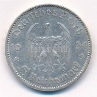 Német Harmadik Birodalom 1934A 5M Ag "Náci hatalom első évfordulója" T:2 German Third Reic...