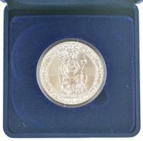 Szabó Géza (1939-2018) DN "IV. Béla király bullája" peremen jelzett Ag emlékérem (33,6g/0....