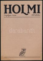 1989 Holmi című folyóirat I. évfolyamának 1. száma, 122p