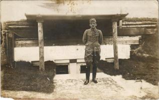 Osztrák-magyar katona / WWI Austro-Hungarian K.u.K. military, soldier. photo (b)