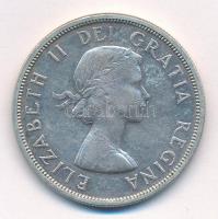 Kanada 1959. 1$ Ag "II. Erzsébet" T:2- kis patina Canada 1959. 1 Dollar Ag "Elizabeth II" C:VF small patina Krause KM#54